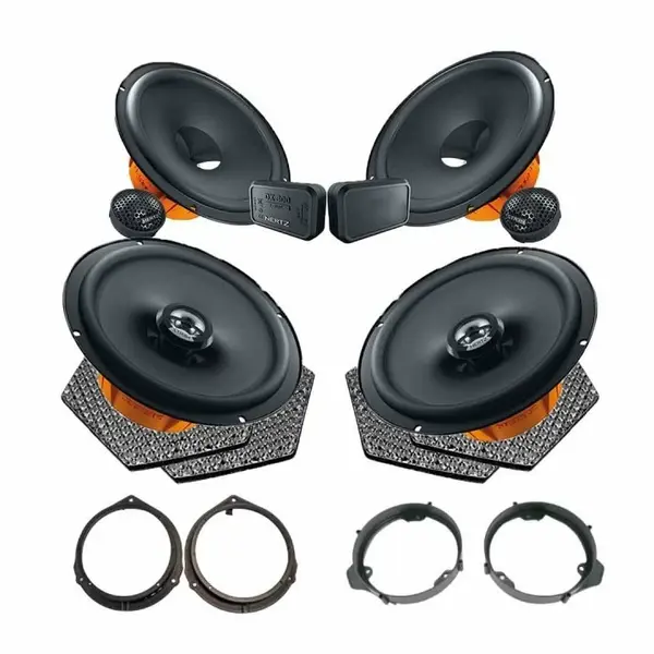 Pachet difuzoare auto Hertz Dieci dedicat Mercedes GLK 2008-2015, RMS 80W
