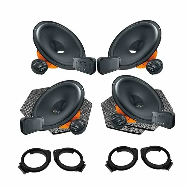 Pachet difuzoare auto Hertz Dieci dedicat Opel Astra J 2009-2015, RMS 80W