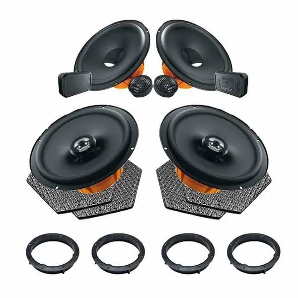 Pachet difuzoare auto Hertz Dieci dedicat Seat Ibiza 2017-, RMS 80W