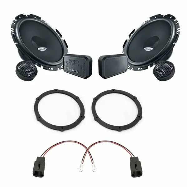 Pachet difuzoare auto Hertz Dieci dedicat usi fata Citroen C4 2004-2010, RMS 80W