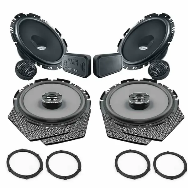 Pachet difuzoare auto Hertz Uno dedicat Citroen C4 2004-2010, RMS 70W
