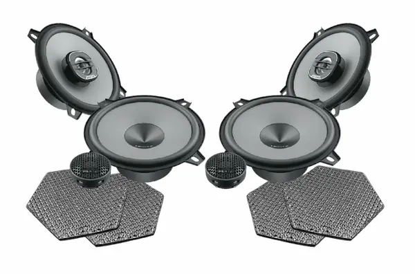 Pachet difuzoare auto Hertz Uno dedicat Dacia Duster 1 (2010 - 2017)