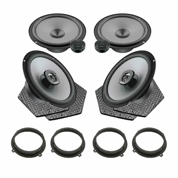 Pachet difuzoare auto Hertz Uno dedicat Hyundai Accent 2010-2018, RMS 75W