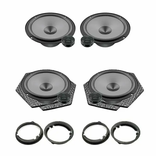 Pachet difuzoare auto Hertz Uno dedicat Mitsubishi Outlander 2012-2021, RMS 75W