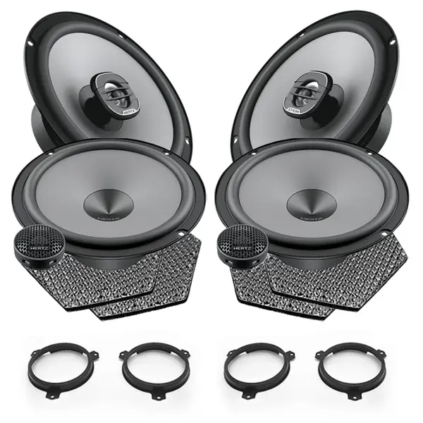 Pachet difuzoare auto Hertz Uno dedicat Toyota Aygo 2014-2021, RMS 75W