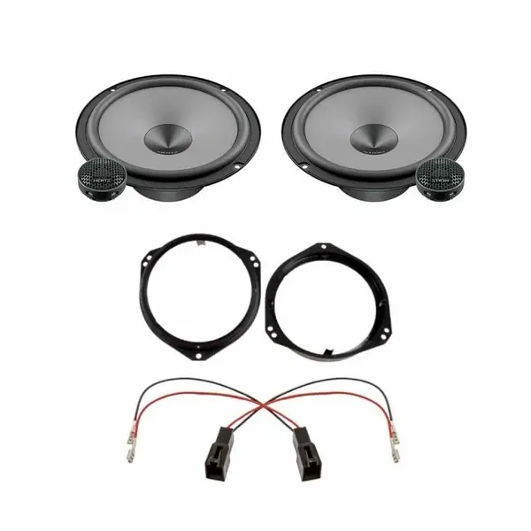 Pachet difuzoare auto Hertz Uno dedicat usi fata Fiat Punto 2005-2018, RMS 75W