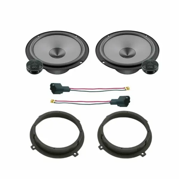 Pachet difuzoare auto Hertz Uno dedicat usi fata Hyundai Accent 2018-, RMS 75W