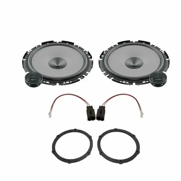 Pachet difuzoare auto Hertz Uno dedicat usi fata Peugeot 208 2012-2019, RMS 70W