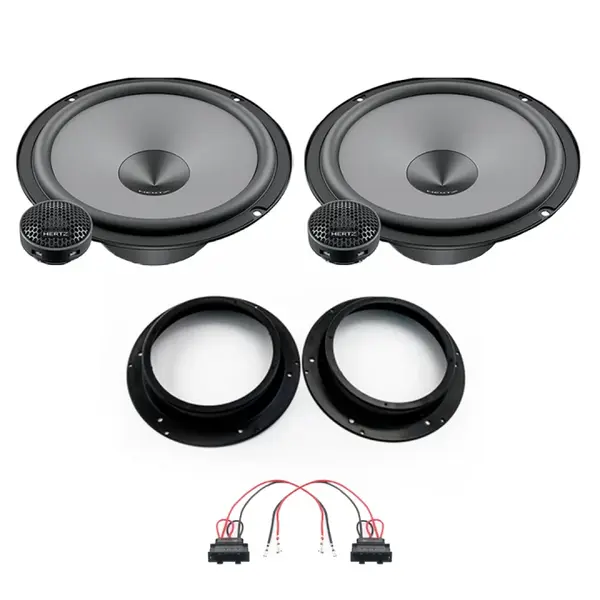 Pachet difuzoare auto Hertz Uno dedicat usi fata Skoda Superb 2015-, RMS 75W