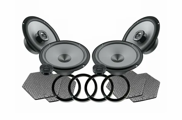 Pachet difuzoare auto Hertz Uno dedicat Volkswagen Beetle (1998 - 2010)