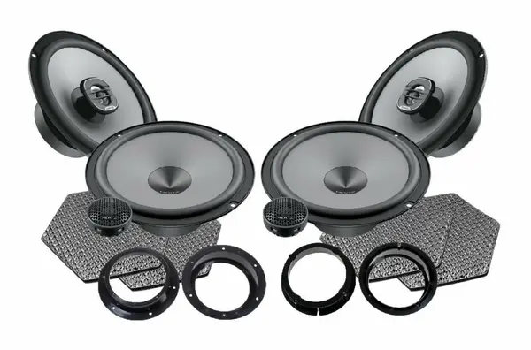 Pachet difuzoare auto Hertz Uno dedicat Volkswagen Golf V (2003 - 2009)