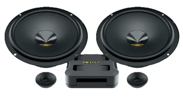 Pachet Difuzoare Auto usi Fata Mercedes-Benz GL X166 2013-2019 Hertz Dieci Pro 80 W