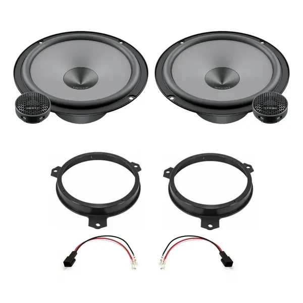 Pachet difuzoare auto usi Fata Toyota Yaris 2021-2023 Hertz Uno 75 W
