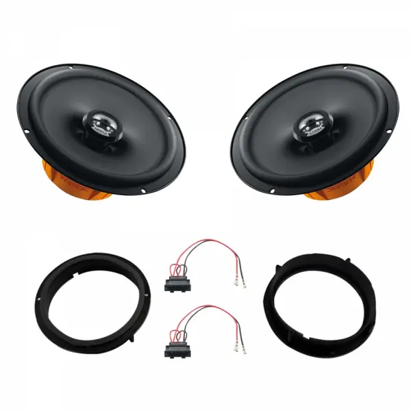 Pachet difuzoare Hertz Dieci dedicate usi spate Skoda Fabia (1999 - 2014)