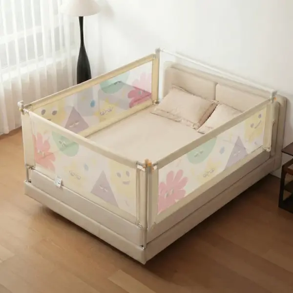 PACHET ECONOMIC: 3 Bariere BASIC Empria protectie pat 200X200 cm + bara stabilizatoare