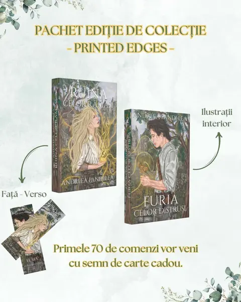 Pachet ediție de colecție - Ruina celor rămași - PRINTED EDGES