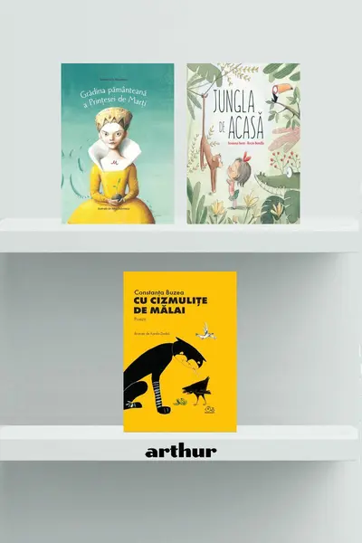 Pachet Genius (Jungla de acasă, Cu cizmulițe de mălai,Grădina pământeană)