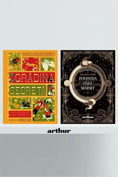 Pachet Gold (Grădina secretă, Povestea fără sfârșit) - Frances Hodgson Burnett, M...