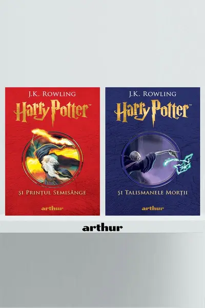 Pachet Harry Potter volumele 6-7 ( Prințul Semisânge, Talismanele Morții)