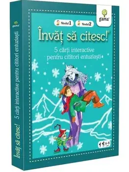 Pachet Invat sa citesc! 5 carti interactive pentru cititori entuziasti/***
