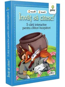 Pachet Invat sa citesc! 5 carti interactive pentru cititori incepatori/***