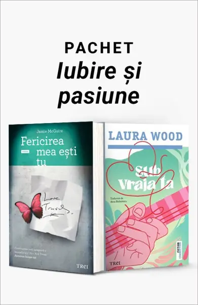 Pachet Iubire și pasiune. Fericirea mea ești tu/Sub vraja ta - Jamie McGuire