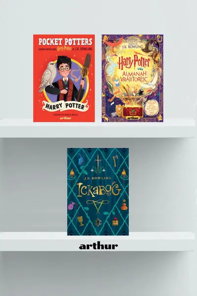 Pachet J.K. Rowling ( Ickabog, Almanah Vrăjitoresc, Pocket Potters 1)