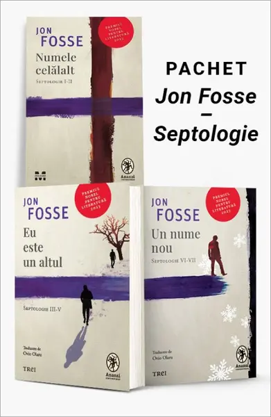 Pachet Jon Fosse – Septologie. Numele celălalt. Septologie I-II/Eu este un altul. Septologie III-V/Un nume nou Septologie VI-VII - Jon Fosse