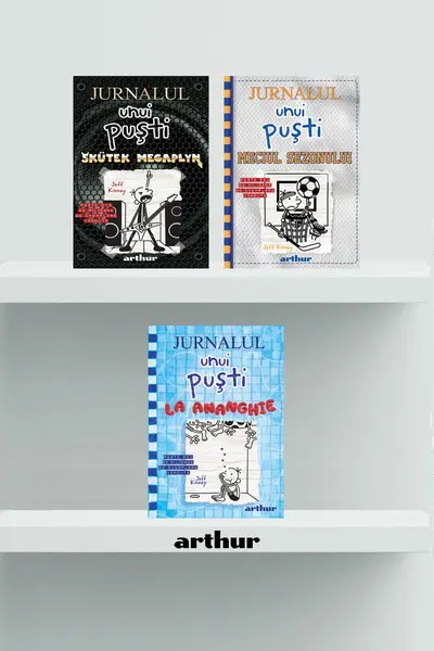 Pachet Jurnalul unui Puști 15-17 (La ananghie, Meciul sezonului, Skütek Megaplyn)