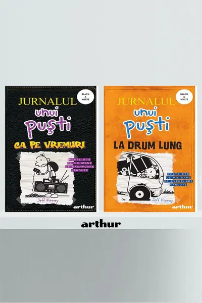 Pachet Jurnalul unui Puști volumele 9-10, ediție paperback