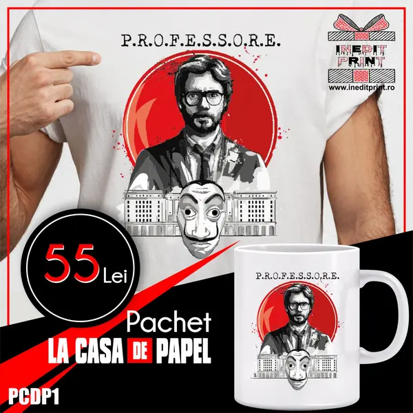 Pachet LA CASA DE PAPEL PCDP1 -