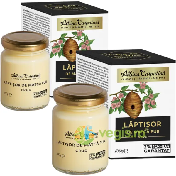 Pachet Laptisor de Matca 2% 10-HDA 100g+100g