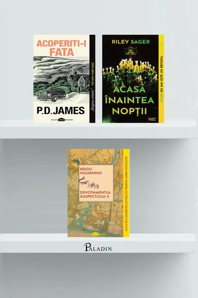 Pachet maeștri Crime (3 titluri) - P.D.James, Keigo Higashino...