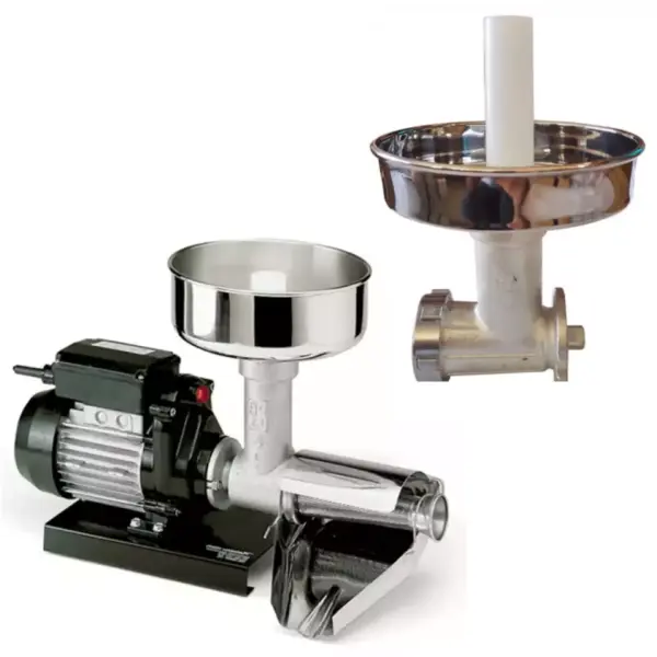 Pachet Masina de Tocat Rosii Electrica Reber - Italia 9008N, nr. 3, 450W, 150-250 KG/H + Accesoriu Tocator Carne 8820 NI
