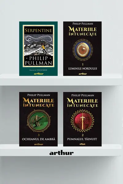 Pachet Materiile întunecate (trilogia și Serpentine) - Philip Pullman