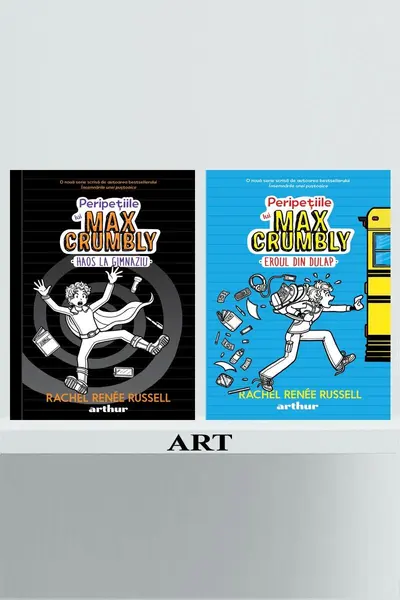Pachet Max Crumbly (vol 1 și 2) - Rachel Renée Russell