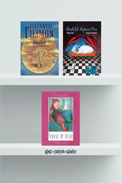 Pachet Michael Ende (Elefantul, Păpușa de cârpă, Omulețul Mâncă-Vise))