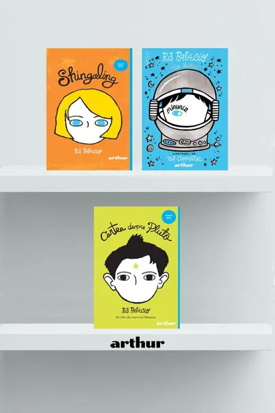Pachet Minunea (Minunea ediție ilustrată, Shingaling, Pluto) - R.J. Palacio