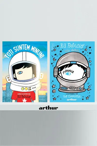 Pachet Minunea R.J. Palacio (romanul și albumul ilustrat) - R.J. Palacio