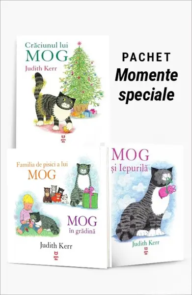 Pachet Momente speciale. Crăciunul lui MOG/Familia de pisici a lui MOG/MOG și Iepurilă - Judith Kerr