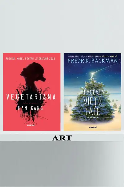 Pachet musai (Vegetariana, Afacerea vieții tale) - Han Kang, Fredrik Backman