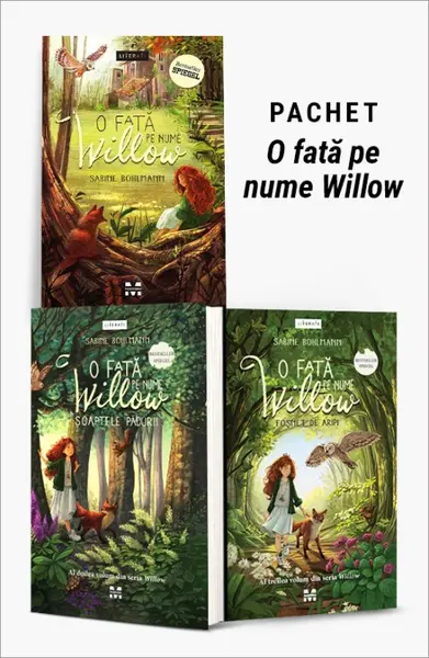 Pachet O fată pe nume Willow. O fată pe nume Willow vol. 1/vol. 2/vol. 3 - Sabine Bohlmann