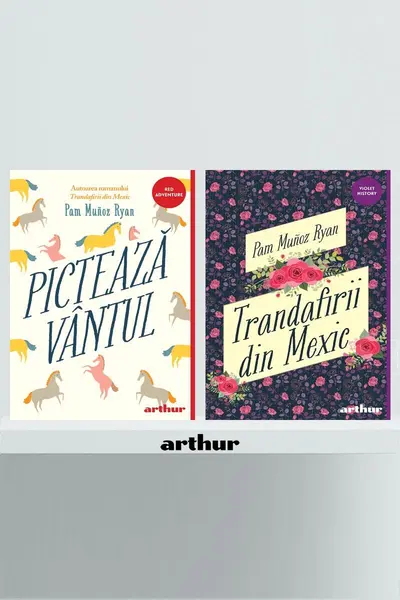 Pachet Pam Muñoz Ryan (Trandafirii din Mexic, Pictează vântul) - Pam Muñoz Ryan