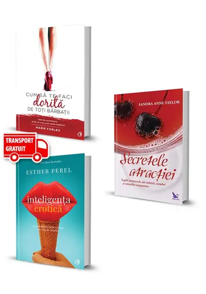 Pachet pentru EA - Arta Seductiei. Set 3 carti