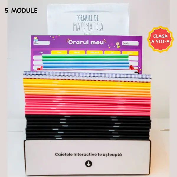 Pachet pentru tot anul școlar, BACK TO SCHOOL 2026 - Clasa a VIII-a