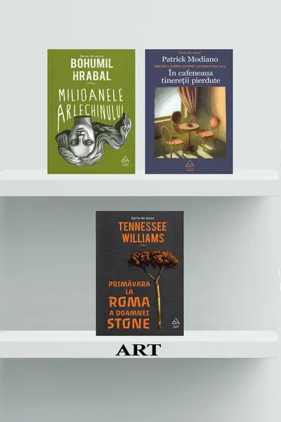 Pachet Periplu prin Praga, Roma și Paris (3 volume)