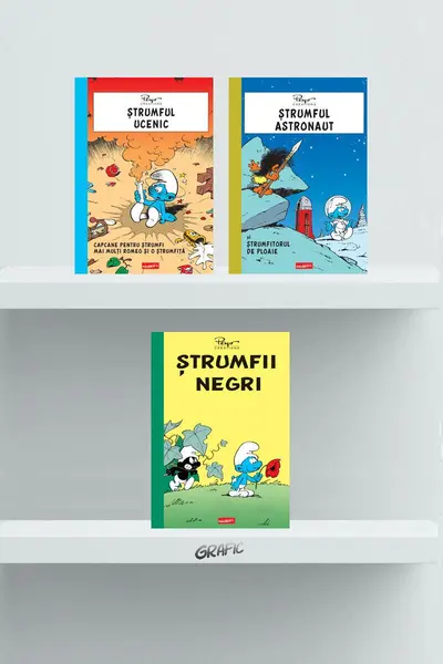 Pachet povești cu ștrumfi (3 volume) - Y. Delporte, Peyo, Gos