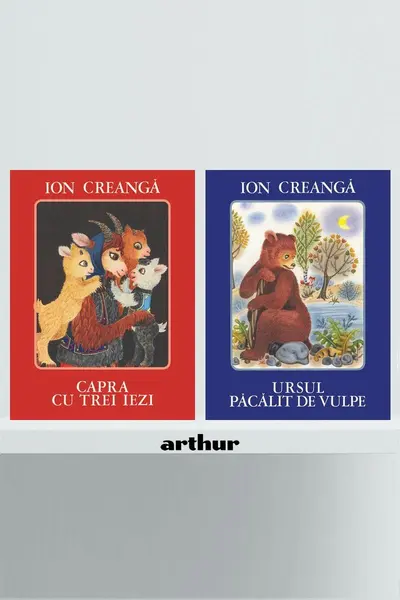 Pachet povești Ion Creangă 2 volume - Ion Creangă