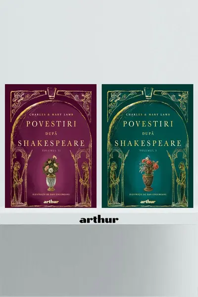 Pachet Povestiri după Shakespeare ( 2 volume ilustrate)