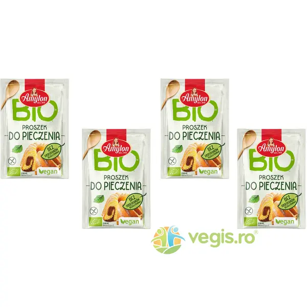 Pachet Praf de Copt fara Gluten Ecologic/Bio 4x12g